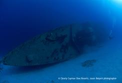 Cayman Islands Scuba Diving Holiday. Cayman Brac Dive Centre. Captain Keith Tibbett Wreck.